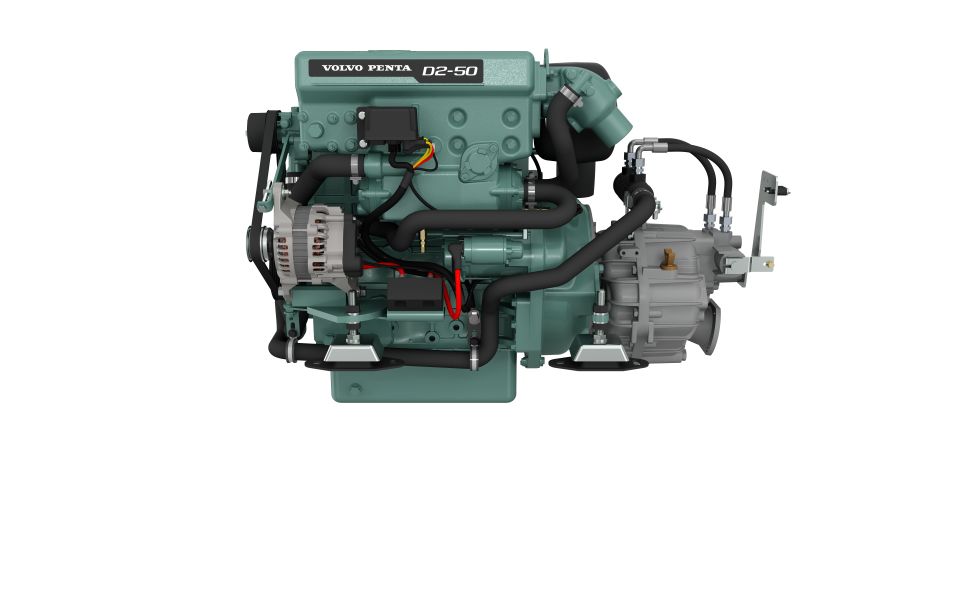 VOLVO PENTA BOOTSMOTOR D2-50F MIT HY. WENDEGETRIEBE / -10% Rabatt in Bremerhaven