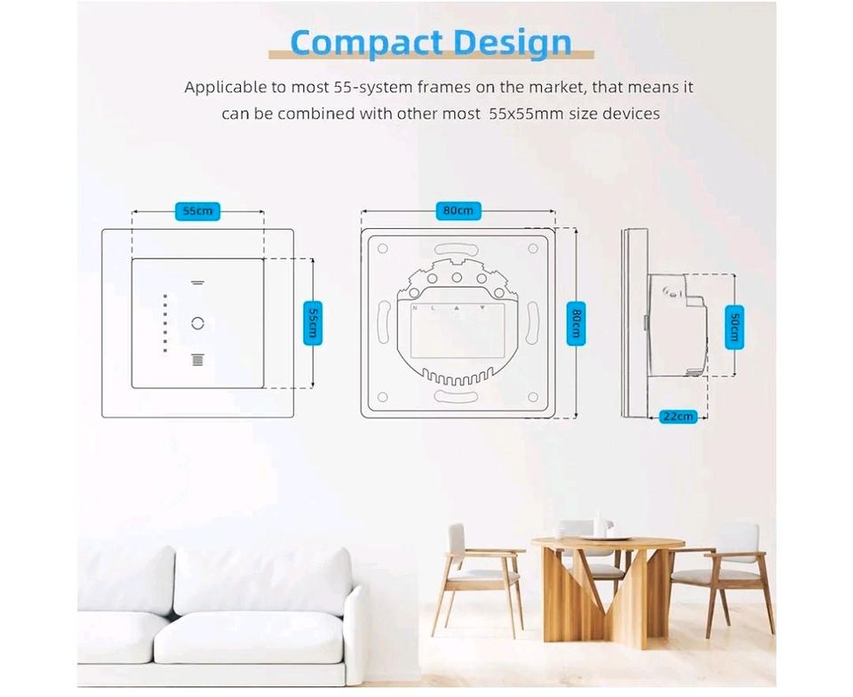 WLAN Rollladenschalter [6Gen] funktioniert mit Alexa,Rollladenste in Dortmund