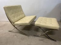 Barcelona Chair mit Ottomane Replica Lounge Sessel Bonn - Beuel Vorschau