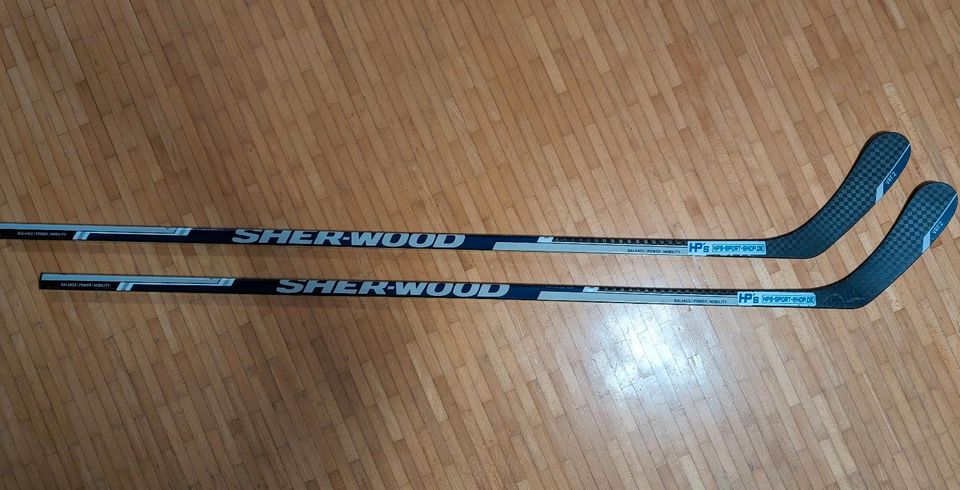 2 x Sher-Wood BPM120 Links 85Flex Eishockeyschläger in Regenstauf