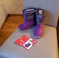 Schuhe Schneestiefel Schneeboots - Lila Gr 25 26 NEU Sachsen - Schönbach Vorschau