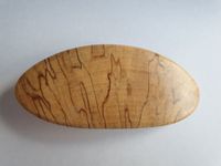 Buche Holz Haarspange hell Maserung 8cm Klammer Unikat schick Nordrhein-Westfalen - Kürten Vorschau