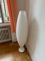 Ikea Stehlampe weiß mit leichtem 5cm Riss Düsseldorf - Eller Vorschau