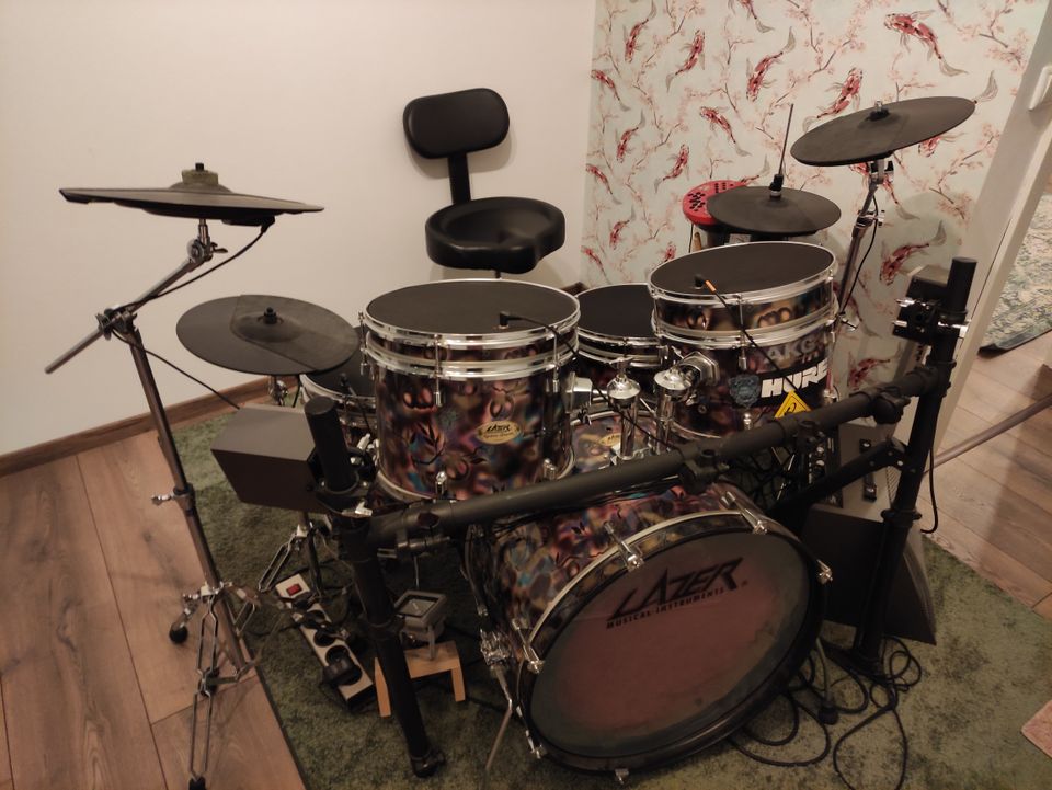 Spielbereites Hybrid Drumset Komplettset (TAUSCH) in Dinslaken