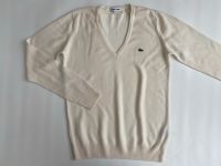 Lacoste 100% Wolle Pullover Gr. 40 M creme weiß S 38 Schleswig-Holstein - Reinbek Vorschau