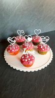 Herzen Cupcake Muffinstecker Fingerfood Lieblingsmensch Niedersachsen - Lamspringe Vorschau