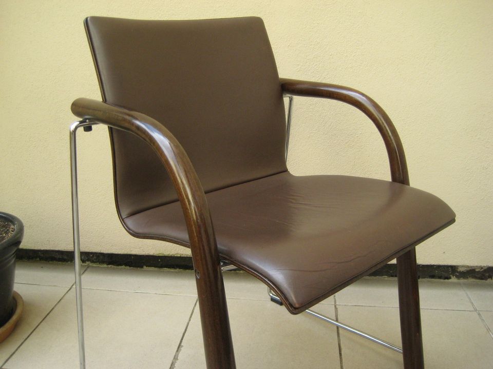 Thonet S 320 Stuhl Sessel Leder in Rostock