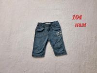 Junge 104 Shorts kurze Hose Caprihose jeans blau H&M Nordrhein-Westfalen - Paderborn Vorschau