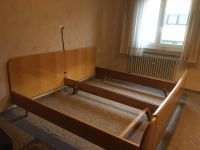 Bett Doppelbett Ehebett umbaubar in 2 Einzelbetten 70 er Jahre Baden-Württemberg - Heilbronn Vorschau