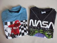 NEU 2x T Shirts NASA 80er Retro Skater Gr 134 140 München - Pasing-Obermenzing Vorschau