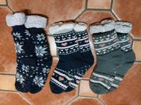 3 Paar Haussocken, Hüttenschuhe, Größe 39/40 Sachsen - Heidenau Vorschau