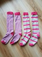 2er SET Socken Strümpfe Kniestrümpfe pink Streifen Gr. 27 30 Brandenburg - Elsterwerda Vorschau
