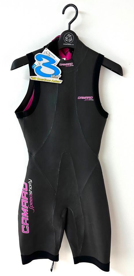 NEU Camaro Speedskin Shorty Gr.36/XS Damen Triathlon Neoprenanzug in Wiehl