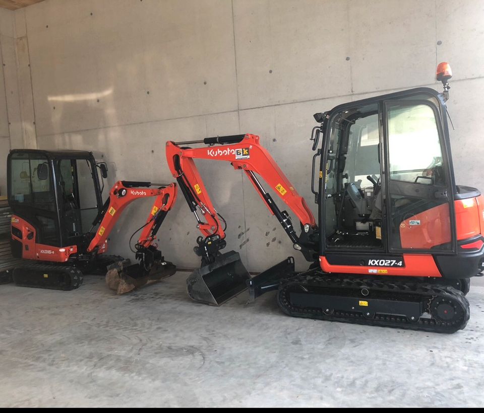 Radlader Kramer 5050 zu vermieten, Kubota mieten, Bau in Abensberg