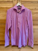 Hugo Boss Hemd Slim Fit pink kariert Gr. 39 Nordrhein-Westfalen - Niederkassel Vorschau