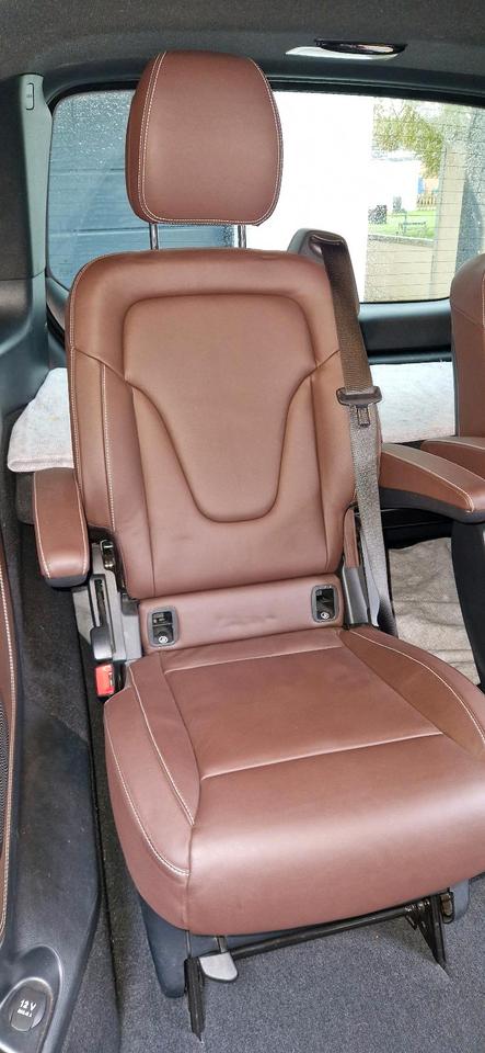 Mercedes-Benz W447 W448 V-Klasse Einzelsitz Maron Braun Leder in Schwanewede