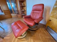 Stressless Sunrise Classic M Sessel + Hocker | Leder Paloma Henna Föritztal - Neuhaus-Schierschnitz Vorschau