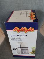 Eis Zerkleinerer Classic Ice Crusher manuell mit Handkurbel Chrom Baden-Württemberg - Crailsheim Vorschau