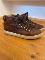 Tommy Hilfiger Lederboots Gr. 45 braun Nordrhein-Westfalen - Neuss Vorschau