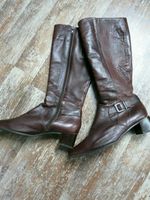 Stiefel * Glattleder * Braun * Gr. 38 * super weiches Leder Niedersachsen - Worpswede Vorschau