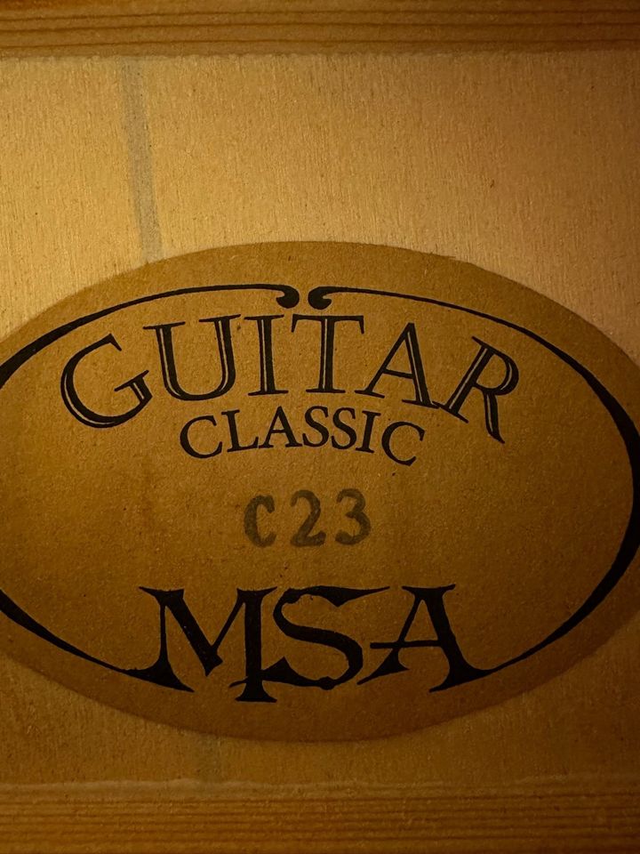 Gitarre MSA in Zichow