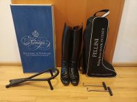 Königs Damen Dressurstiefel Reitstiefel Größe 5 / 38 schwarz Niedersachsen - Haste Vorschau