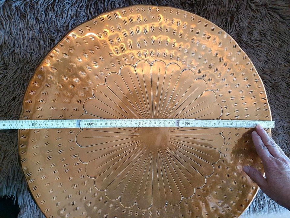 NEU Couchtisch gold 60cm orientalisch Indien Beistelltisch in Unterschleißheim