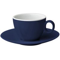 2x Brunner Camping Espressotasse Mit Untertasse Dunkelblau 100 Ml Baden-Württemberg - Markdorf Vorschau