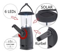 NEU Solar Kurbel Outdoor Laterne Lampe Leuchte für Camping Zelten Nordrhein-Westfalen - Ennepetal Vorschau