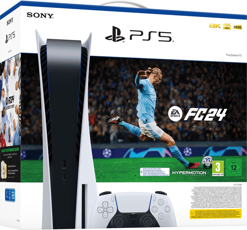 Sony Playstation 5 + EA Sports FC 24 (141629) in Bremen