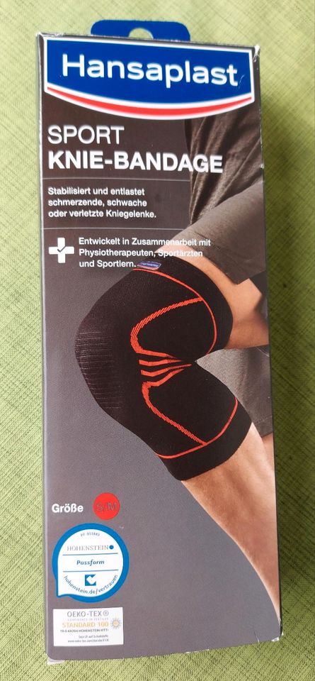 Sport Knie- Bandage neu , unbenutzt Gr. S/ M in Solingen