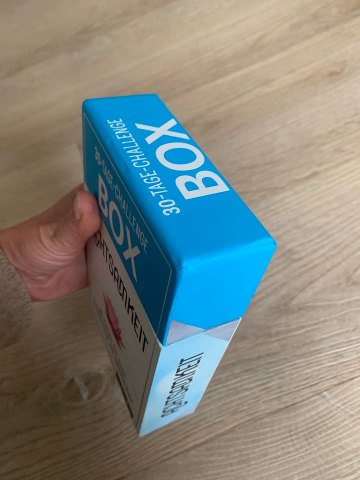 30 Tage challenge Box Achtsamkeit (auch um sich zu beruhigen) in Köln