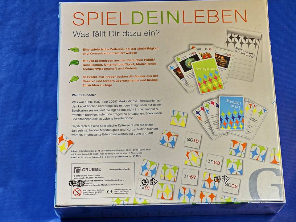 Spiel Dein Leben – Was fällt Dir dazu ein? (neu) in Vechta