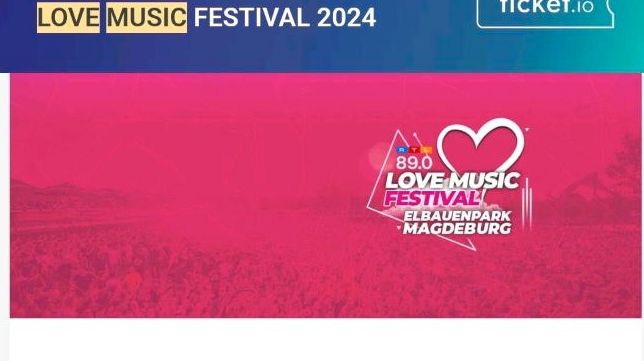 2 Love Music Festival Tickets in Magdeburg
