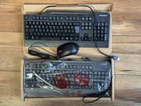 Lenovo 1x Maus 2x Tastatur/Keyboard USB SK-8825 (54Y9414)/00XH551 Dresden - Blasewitz Vorschau