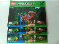 Lego Minecraft 21125 Das Dschungel -Baumhaus Bauanleitung Bayern - Kitzingen Vorschau