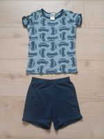 H&M Shorty Schlafanzug kurz Sommer retro Gr.122/128 blau Niedersachsen - Nordhorn Vorschau