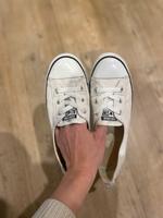 Weiße Converse Schuhe Ballerinas Sachsen - Oßling Vorschau