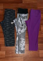 Nike Dri-fit Laufhose Lauftights S 36 schwarz weiß purple rosa Schleswig-Holstein - Oldenburg in Holstein Vorschau