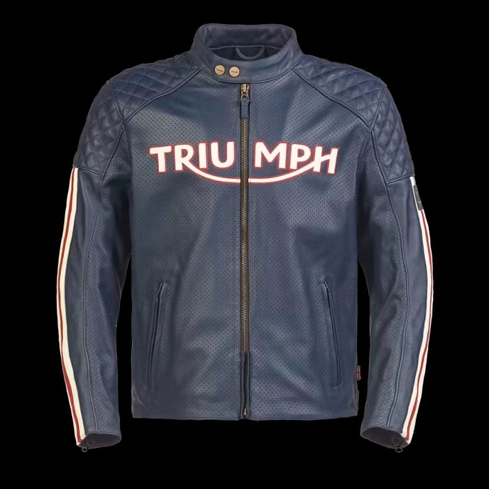 Triumph Braddan Air Race Lederjacke in Bramsche