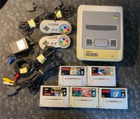 Super Nintendo mit 5 Spielen Nordrhein-Westfalen - Rheine Vorschau