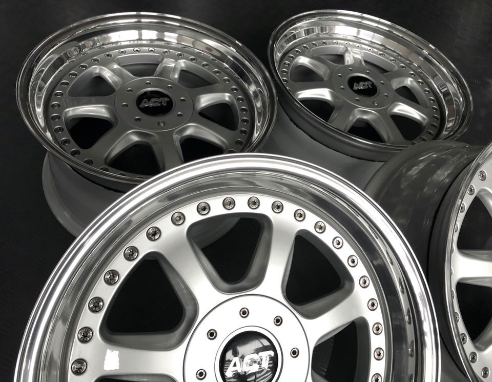 ACT SX 8,5+9,5 x 18 BMW E31 E32 E34 E36 Z3 E46 Alufelgen 5x120 in Ebrach