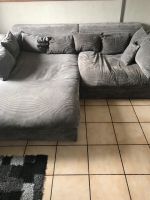 Sofa Liegelounge XXL grau Cord Nordrhein-Westfalen - Heiligenhaus Vorschau