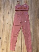 Puma x Pamela Reif Sportset Legging + Sport BH S rosa pink Bayern - Cham Vorschau