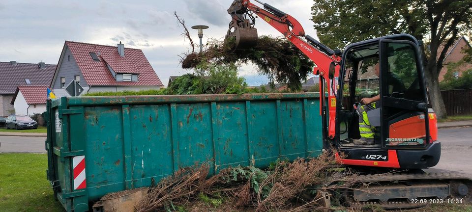 Bagger und Rohrleitungs Arbeiten in Schöppenstedt