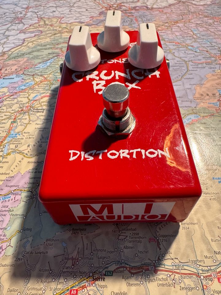 MI Audio Crunch Box Overdrive/Distortion Pedal in Müllheim