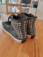 Converse Chucks All Stars Chuck Taylor Gr. 38 Leder Nieten Chemnitz - Kappel Vorschau