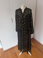 H&M Kleid Schwarz Gold S 36 Weihnachten Silvester Party Berlin - Wannsee Vorschau