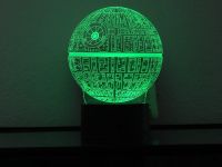 Star Wars Todesstern LED Lampe+Fernbedienung farbig Baden-Württemberg - Untergruppenbach Vorschau