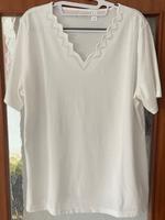 Damenshirt T-Shirt V-Ausschnitt von Paola Farbe Weiß Gr. 46 Frankfurt am Main - Bergen-Enkheim Vorschau